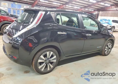 2016 Nissan Leaf Sv z USA, uszkodzony, nr VIN 1N4BZ0CP1GC314293